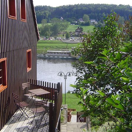 Ferienwohnungen Elbjuwel Rathen Extérieur photo